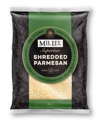 MILLEL SHREDDED PARMESAN CHEESE 2KG
