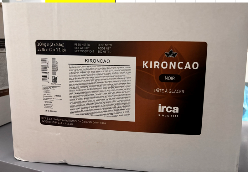 CHOCOLATE DARK COMPOUND KIRONCAO 10KG IRCA