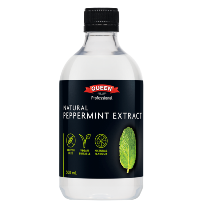 QUEEN PEPPERMINT ESSENCE 500ML X 12 CTN