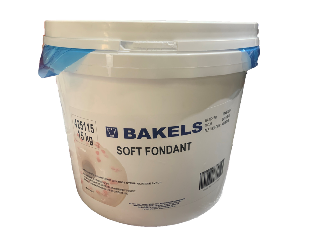 FONDANT SOFT WHITE BAKELS 15kg