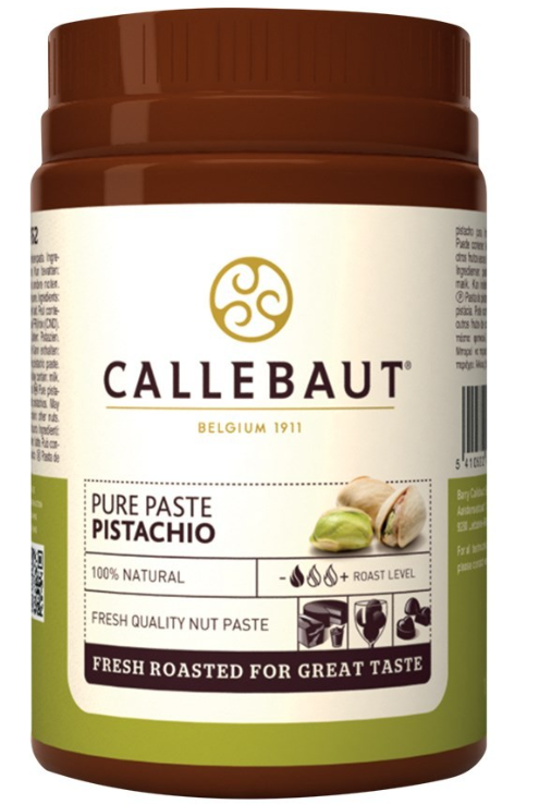 PISTACHIO PASTE PURE CALLEBAUT BELGIUM 1KG