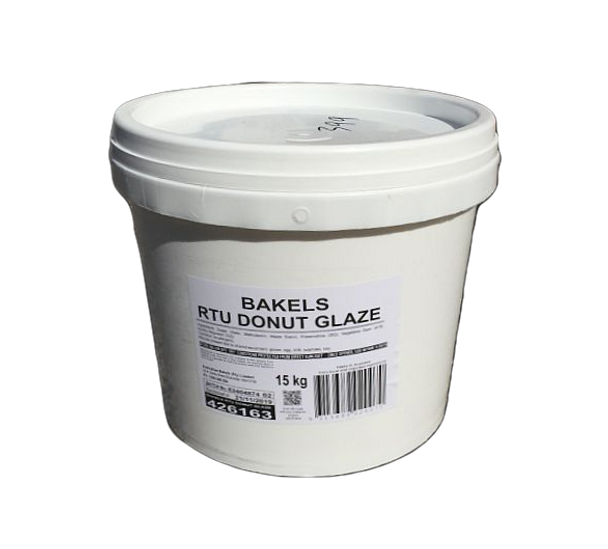 BAKELS RTU DONUT GLAZE 14KG PAIL 426165