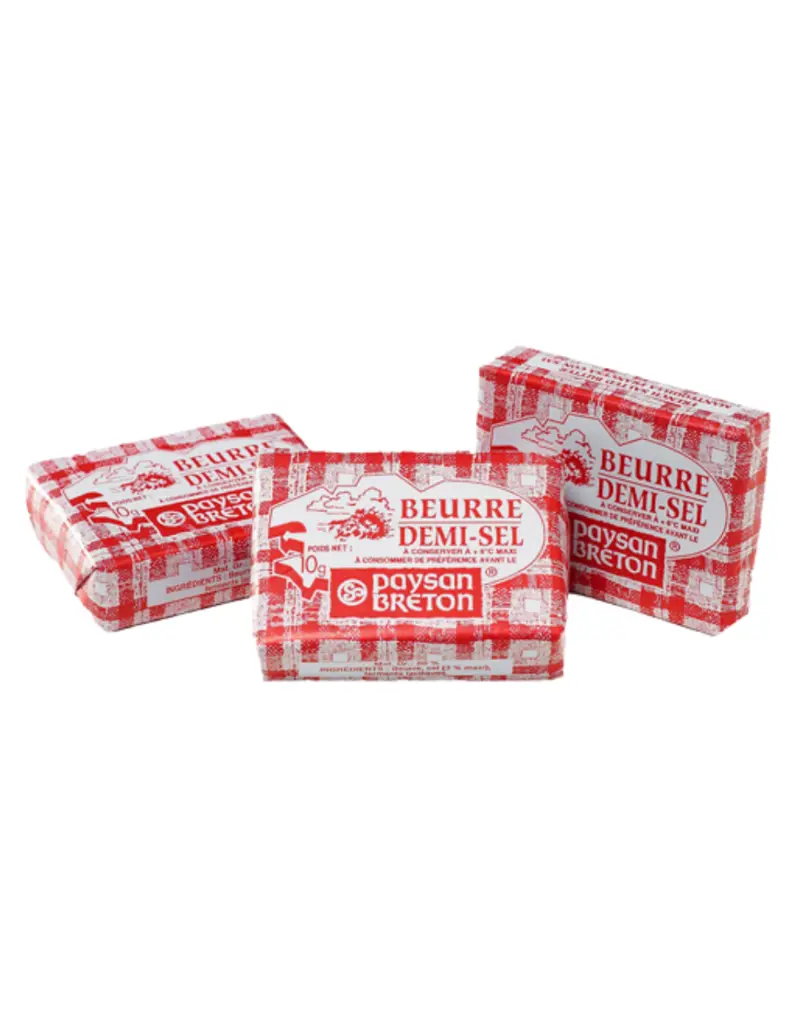 BUTTER PORTION PAYSAN BRETON (100x10g)