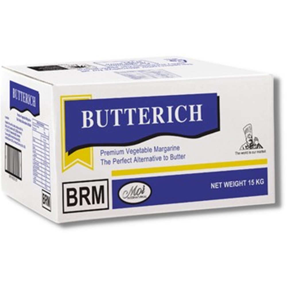 BUTTER RICH PREMIUM VEG MARG. 15KG BRM