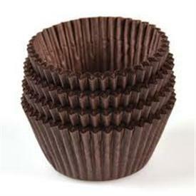 CAKE CUPS SIZE 610  CHOC  500