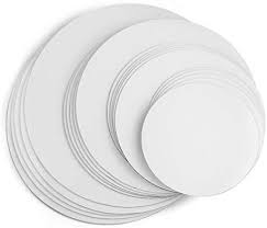 CAKE BASE ROUND 6" STD 100/PKT