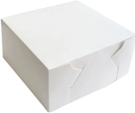 CAKE BOX 10X10X4" 100/CTN M/BOARD 500UM