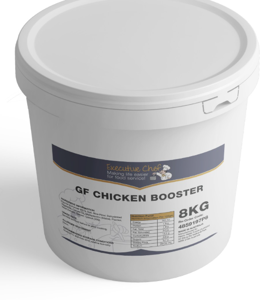 BOOSTER CHICKEN EXECUTIVE CHEF 8KG PAIL