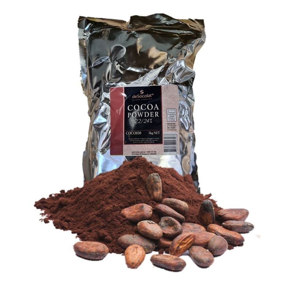 COCOA POWDER 100% (22-24%) 1KG