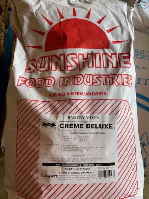 SUNSHINE CREME DELUXE (CUSTARD) 12.5KG