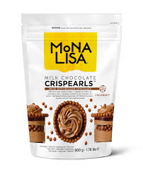 MILK CHOC CRISPEARLS 800G MONA LISA