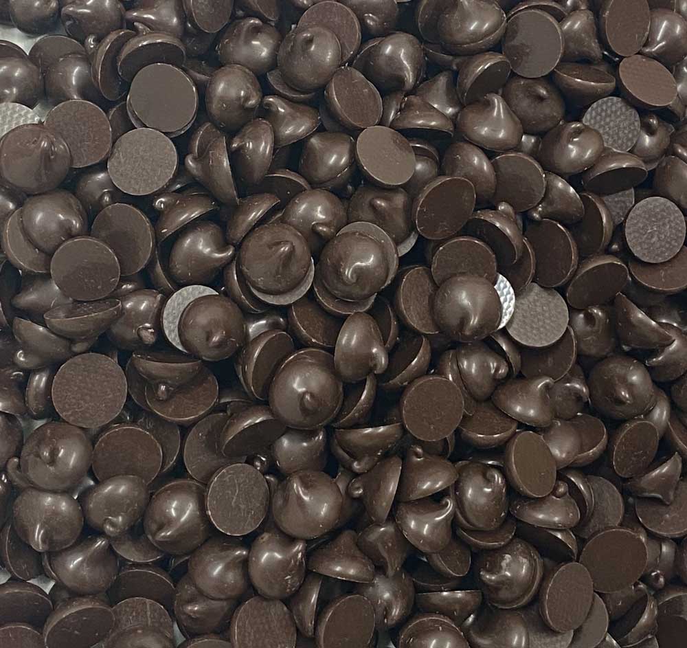 DARK CHOC MUFFIN DROPS 15KG BAG FFI