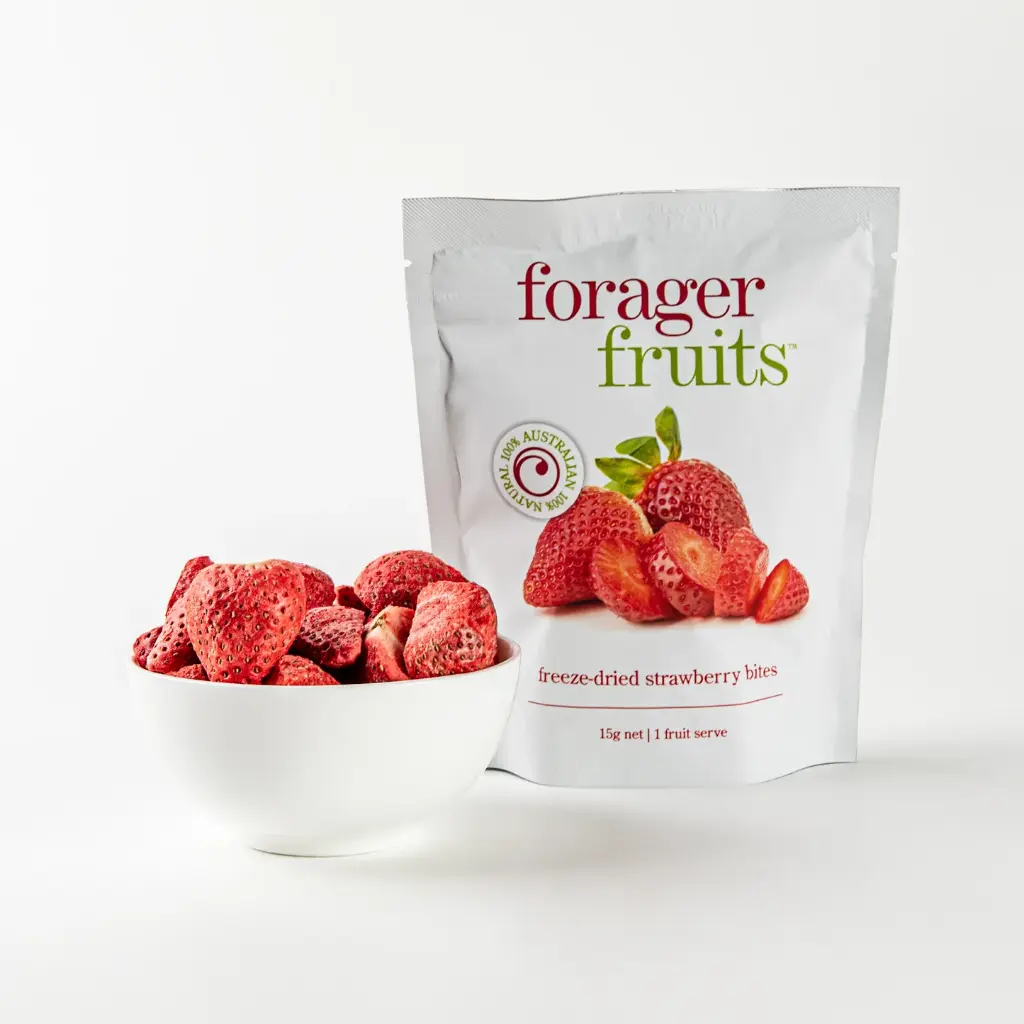 FREEZE DRIED STRAWBERRY SLICES 100GM