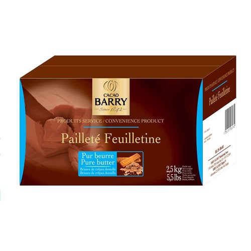 PAILLETE FEUILLETINE CRUMB BISCUIT 2.5KG