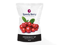 CRANBERRIES FROZEN 1KG SPEEDY BERRY