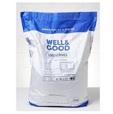 FLOUR WHITE SELF RAISING GLUTEN FREE WELL & GOOD 15KG