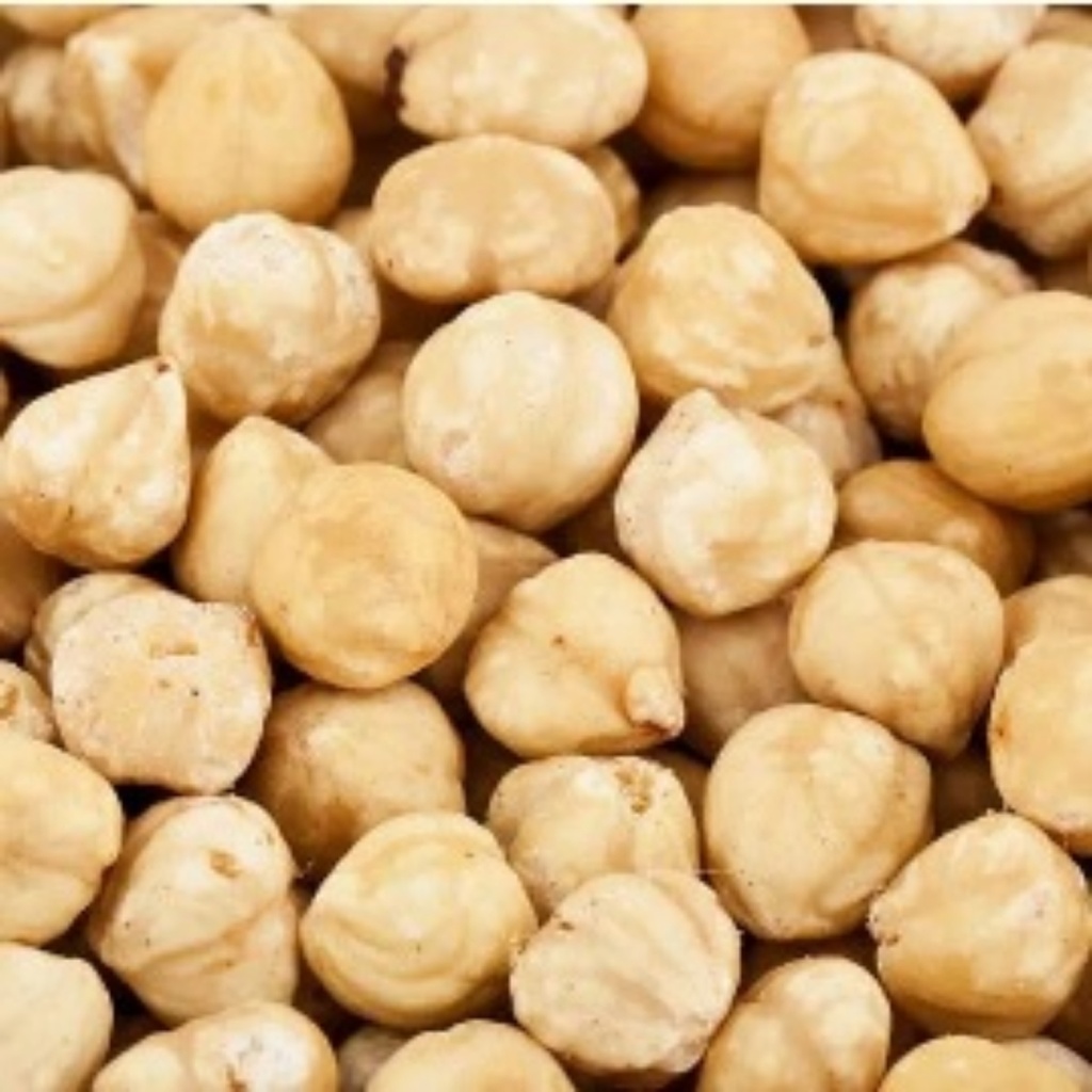 BLANCHED HAZELNUTS WHOLE 12.5KG CTN