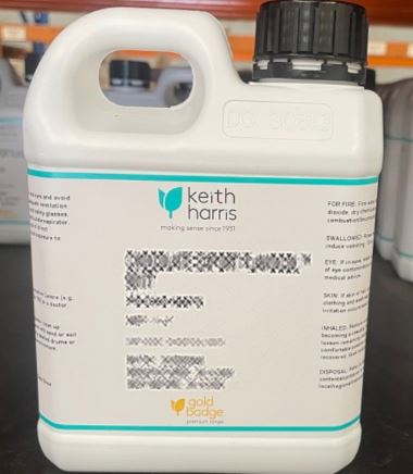 G/BADGE LEMON ESSENCE PURE 1LT C39018