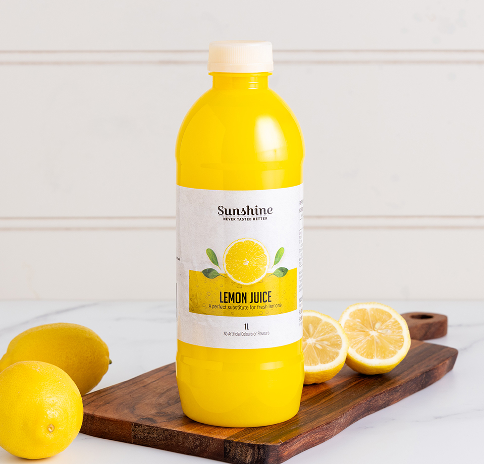LEMON JUICE 12x1LT SUNSHINE