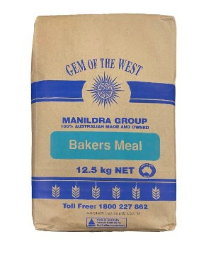 FLOUR WHOLEMEAL BAKERS MEAL 12.5KG MANILDRA