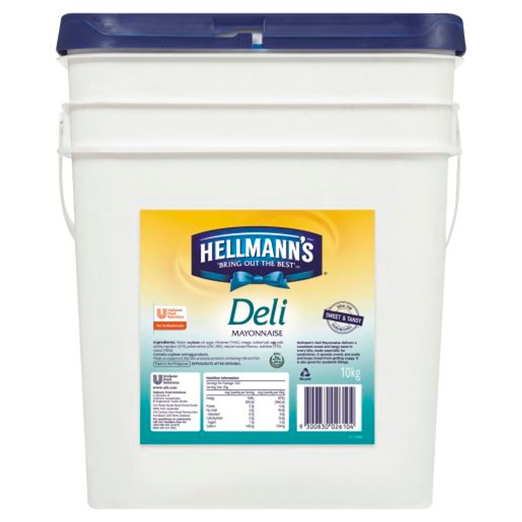 HELLMAN'S DELI MAYONNAISE 10KG