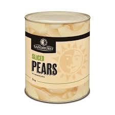 SLICED PEAR + JUICE (3x3KG) 2423526