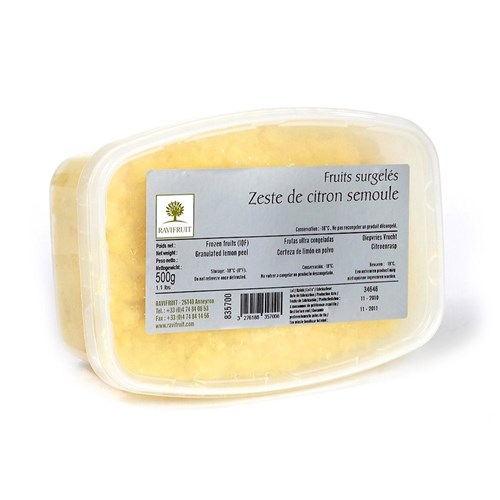 ZEST LEMON DE CITRON RAVIFRUIT 500G