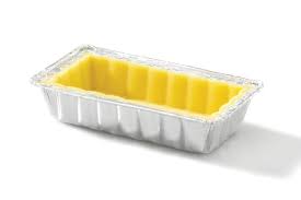 SHORTBREAD SHELL FLUTED GLUTEN FREE RECTANGLE 105mm 64/CTN READYBAKE