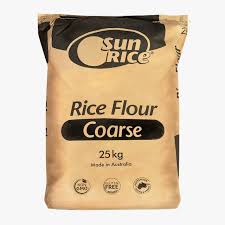 RICE FLOUR COARSE 25KG SUNRICE