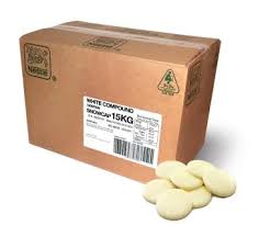 CHOCOLATE WHITE COMPOUND NESTLE SNOWCAP 15KG 12057836