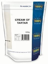 TRUMPS CREAM OF TARTAR 500G BAG