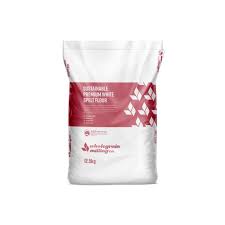 FLOUR WHITE SPELT PREMIUM SUSTAINABLE WHOLEGRAIN MILLING 12.5KG PINK