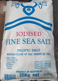 [SALT] SALT SUPERFINE IODISED 20KG BAG