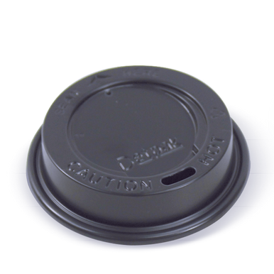 [SIPPALIDN] C/A BLACK COFFEE CUP LIDS 8/12/16oz x100