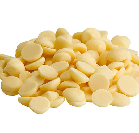 [WHITEGEM] Choc Products WHITE CHOC GEMS 15KG