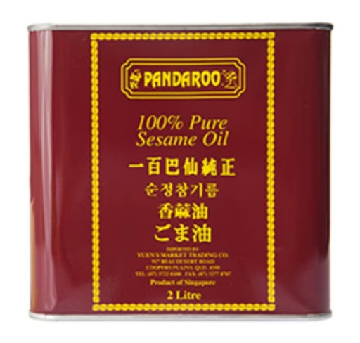 [SESOIL] PREMIUM SESAME OIL 2L PANDAROO
