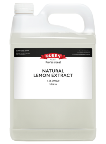 [LENQ5L] LEMON EXTRACT NATURAL 5L QUEEN