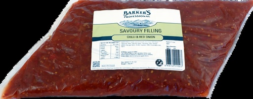 [BAR75327] FILLING CHILLI & RED ONION 4X1.25KG/CTN BARKERS 75327 