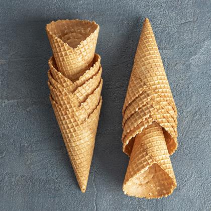 [WAFCON] ICE CREAM CONES WAFFLE NATURAL C MEDIUM 240