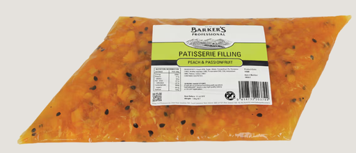[BARK74508] BARKERS PEACH & PASSIONFRUIT FILLING 4x1.25KG