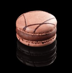 [MACCHOC72] MACARONS CHOCOLATE LAROSE NOIRE 72 x 17gm CTN