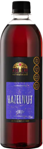 [ALCHAZEL750] ALCHEMY HAZELNUT COFFEE SYRUP 750ML(best before 19/9)