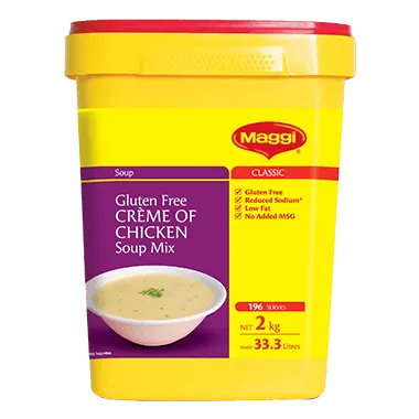 [CRCHSOUP] SOUP MIX CREAM OF CHICKEN 2KG MAGGI