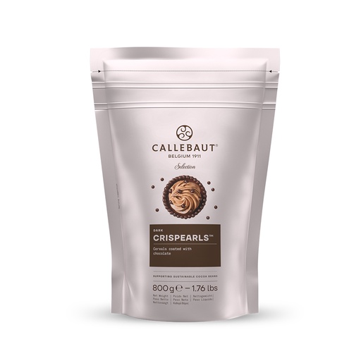 [CRISPYDARK] DARK CHOCOLATE CRISPEARLS 800G CALLEBAUT