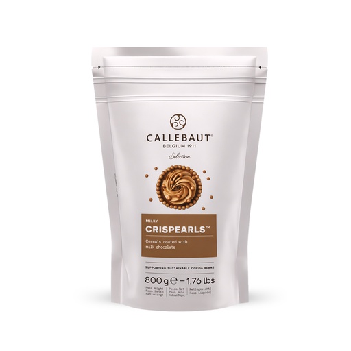 [CRISPYMILK] MILK CHOCOLATE CRISPEARLS 800G CALLEBAUT