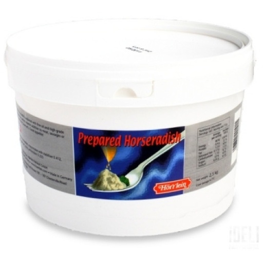[HORSERAD2.5] HORSERADISH 2.5KG HORRLEIN CHILLED