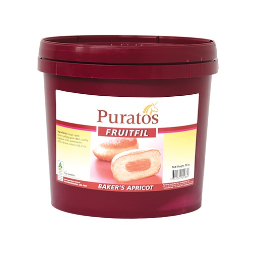 [JAM13A] Fruitfil Apricot Flav Filling 13kg PURATOS